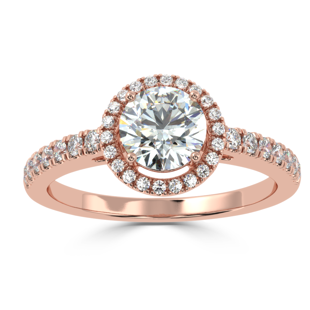 Buy 0.97Ct Classic Natural Diamond Ring | SolitaireKart